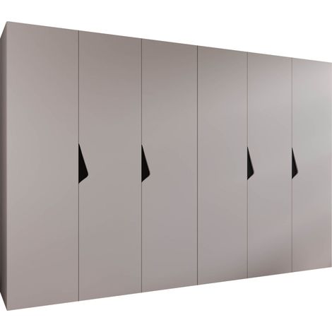 Armario Hartford 622, Cachemira, 202x300x52cm, Puertas de armario: Con bisagras, Número de estantes: 0 (1/5)