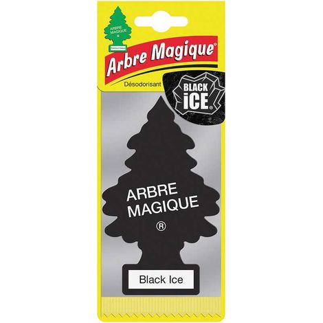 CHOLLET Arbre Magique parfum Vanillarôme désodorisant voiture arbre suspendu jaune (1/2)