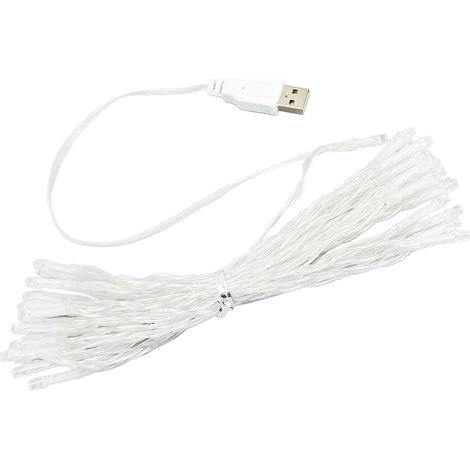 Guirlande LED 40 mini ampoules USB étanche décor Noël sapin extérieur intérieur maison 6m (1/5)