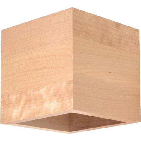 Aplique de pared Vano, madera natural (1/5)