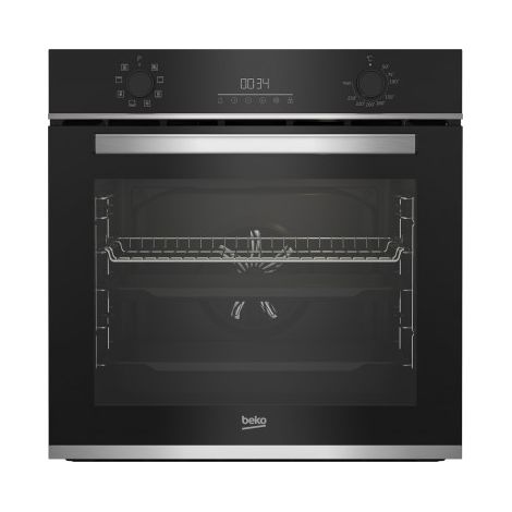 BEKO BBIM13300X Forno Elettrico da incasso Multifunzionale 72 Litri Classe a con manopole a Scomparsa colore Nero (1/5)