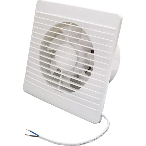 Ventilateur Tubulaire - 150 mm - 156 m3/h - Clapet Anti-Retour - IPX2 - Pour Salle De Bain Garage Grenier - 1 Pièce (1/5)