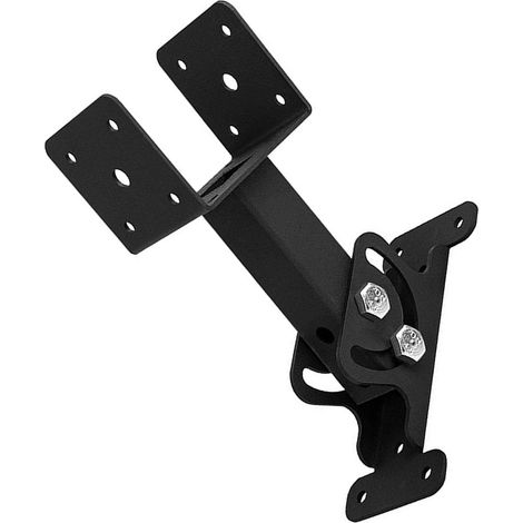 Kit de supports de rehausse de toit pour pergola en acier au carbone, réglable, compatible avec les poutres en bois 4x4 et 4x6 (1/5)