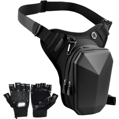 Beintasche Motorrad wasserdicht mit Handschuhen für Herren Damen (1/5)