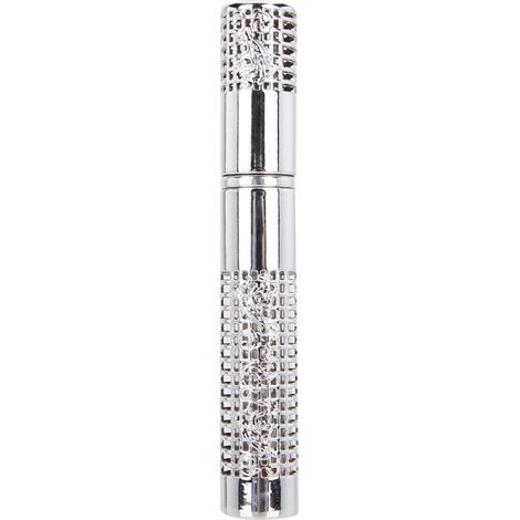 (Plata) Frasco de perfume recargable en spray de 5 ml (1/5)