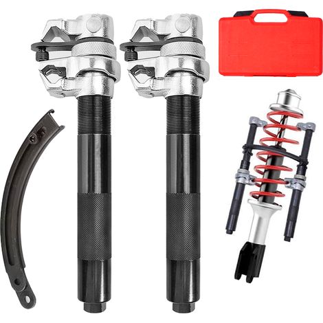 Compresor de muelles y amortiguadores helicoidales para suspension con mordazas de agarre, hasta 1.2 ton (1200kg)