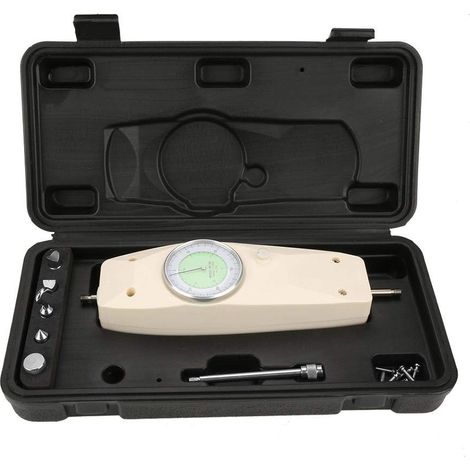Dinamometro analogico NK-100 – Tester di forza – Spinta/Trazione – Strumento di misurazione della forza – Regalo di Natale/Capodanno