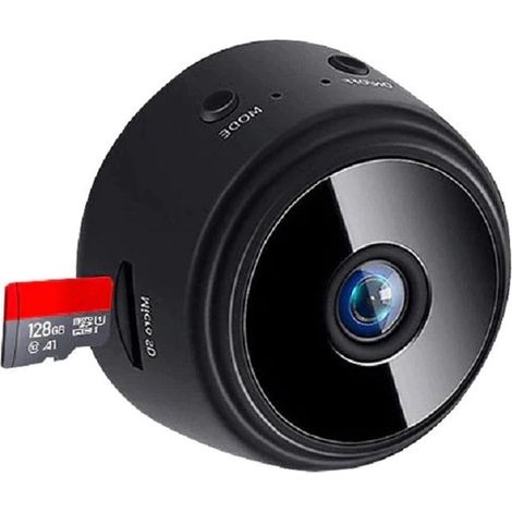 Trade Shop - Mini-Webcam-Mehrzweck-Kamera-Innen-IP-Wiederaufladbare HD Smart Life Wifi Q-HQ36 -