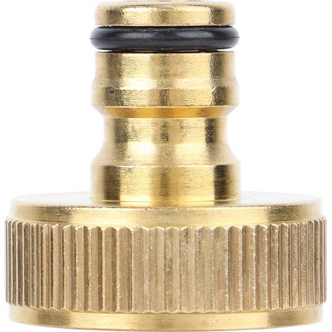 Adaptateur de tuyau, connecteur rapide, connecteur de connexion 1inch Porche de la pelouse en filetage féminin pour l'agriculture du patio (1/4)