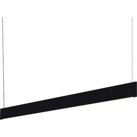 Ideal Lux Sospensione Collezione STEEL 1 luce LED integrato nero alluminio