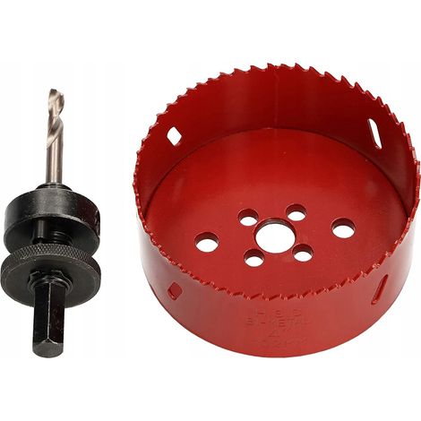 Bimetall-Lochsäge 102 mm dr-met + Griff 30-168 (1/5)