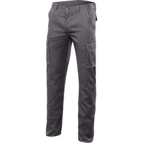 Pantalon trabajo t44 elast. gr stretch mltibol velilla (1/5)