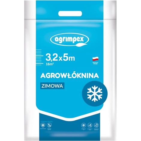 Agrotextile d'hiver épais 3,2 m x 5 m blanc (1/3)