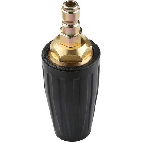 Rotierende Turbodüse, rotierende Turbodüse für Hochdruckreiniger 1/4" 3000 PSI Schnellanschluss, Jet-Reinigungsdüse (1/5)