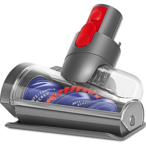 Mini Brosse Turbine Sans Cheveux Compatible avec Dyson V15 V11 V10 V8 V7 Aspirateurs, Idéal pour Nettoyer les Canapés Paniers de vos (1/5)
