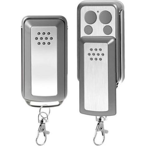2 PCS Télécommande pour portail Avidsen 114253, 104257, 104251 - Compatible avec 10 appareils - ABS certifié CE (1/4)