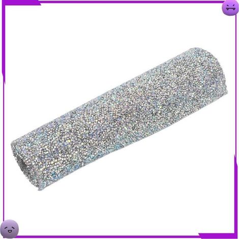 AUCUNE Set de table en de couleur AB Tapis de Table en de Couleur AB, Napperon écrasé Scintillant argenté, Tapis beaute anti-ride (1/5)