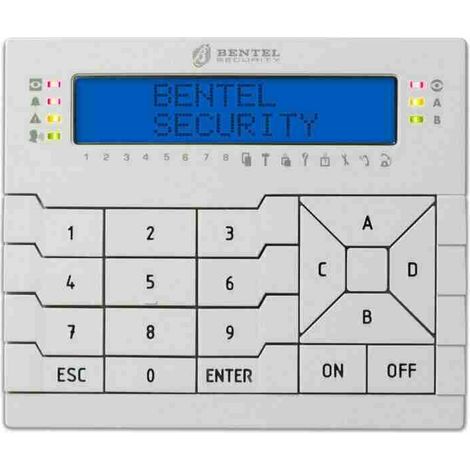 TASTIERA PREMIUM LCD BENTEL BKP-LCD ORIGINALE GARANZIA ALLARME ANTIFURTO