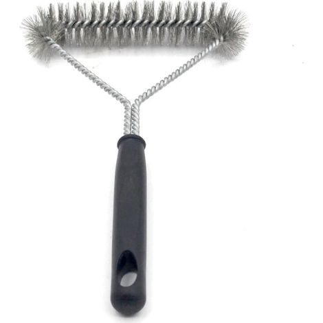 Brosse de nettoyage pour gril en acier inoxydable, accessoires de cuisine