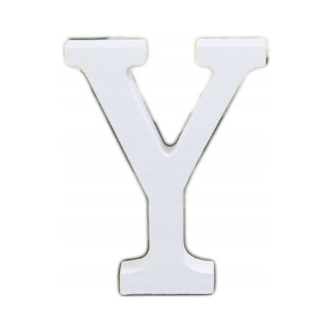 Lettera in legno "Y", 16 cm, 1 pz. (1/2)