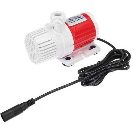 Pompe À Eau Submersible 20W 12V Dc 1100L/H Vitesse Variable Contrôlée Par La Marine Aquarium De Réservoir Poissons (1/4)