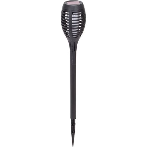 Lampioncino segnapassi Led Torch 0,023W Nero con pannello solare IP44 Bianco caldo 2700K con sensore crepuscolare Aigostar (1/3)