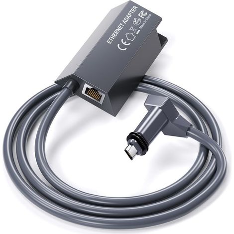 Adaptateur Ethernet Starlink V2 pour antennes paraboliques rectangulaires – Connexion RJ45 stable jusqu'à 1 Gbit/s – Plug and Play (1/5)
