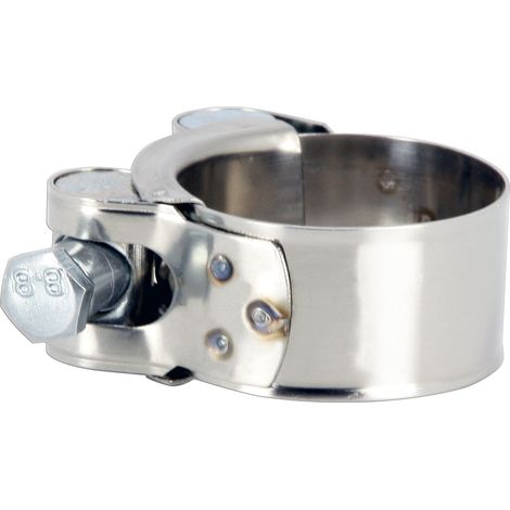 Collier pour Silencieux Ø48mm à 51mm en INOX
