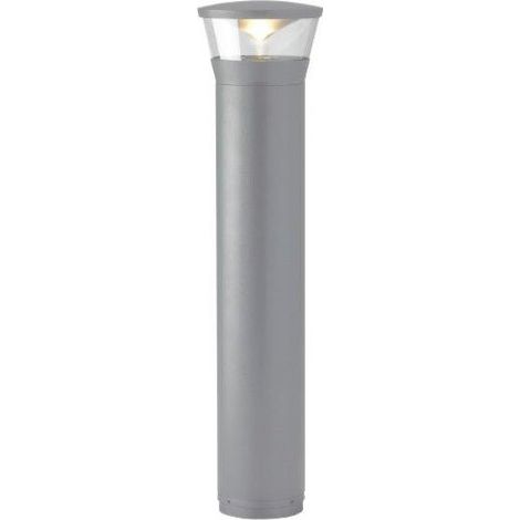 Borne potelet extérieur LED 16W alu gris rond Ø 220 H900mm 4000K 770lm 230V non-dimmable IK10 IP65 Circled Soft SG LIGHTING (1/5)