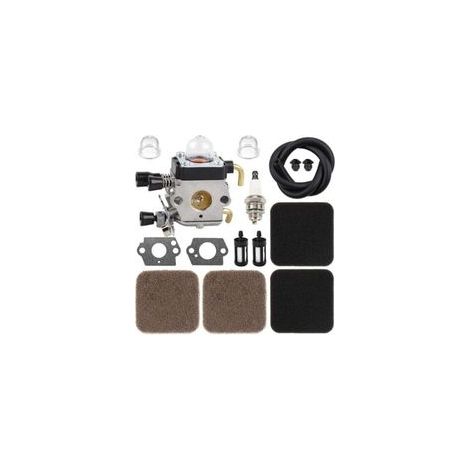 FS80R Carburateur pour Stihl FS85 FS85R FS80 FS72 FS74 FS75 FS76 FS85RX HS72 HS74 HS75 HS76 HS80 HS85 HL75 FH75 FC75 FC85 KM80 HT70 HT75 Coupe-Herbe avec Filtre à air