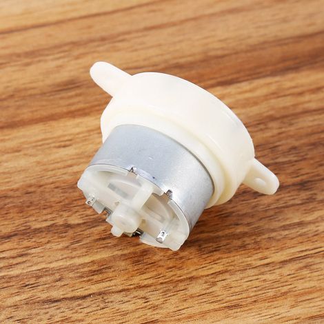 Moteur électrique 12V DC à couple élevé, vitesse lente 3RPM avec réducteur et arbre de 4mm (1/5)