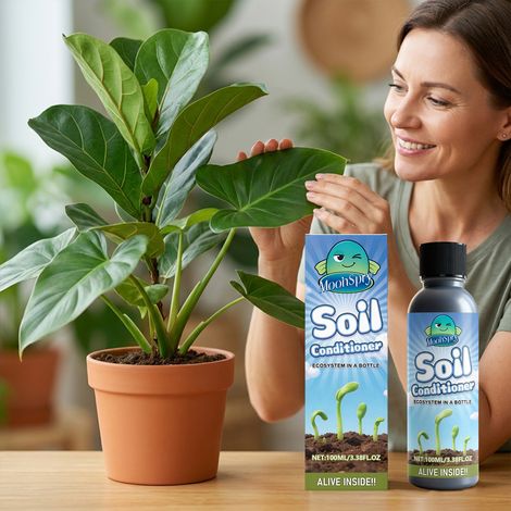 Bodenverbesserer für die tägliche Pflege, gleicht die Bodenzusammensetzung aus, zieht schnell ein, geeignet für verschiedene Gartensituationen – 100 ml -- DE (1/5)