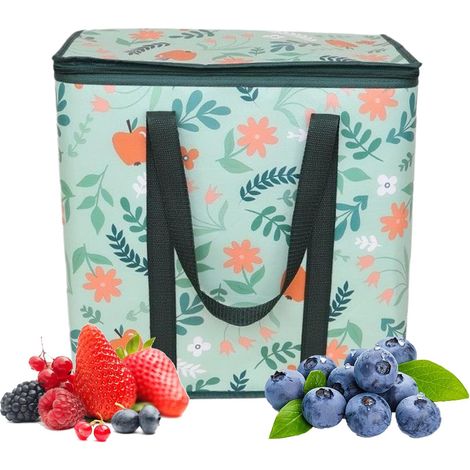 Sacs Isothermes Pour Nourriture Chaude Sac Isotherme Alimentaire - Sangle Large En Tissu Non Tissé Isolation Pour Boissons Fruits Livraison Réunion Thé Lait Pique-Nique Gâteau (1/5)