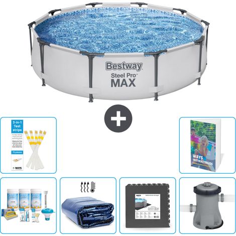 Bestway Steel Pro MAX Rund - 305x76 cm - 7-teilig S59