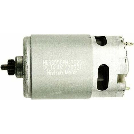 Motor de 14,4 V y 13 dientes para Bosch GSR GSR14.4-2-Li PSR14.4 Li-2 - Piezas duraderas para taladros eléctricos, herramientas eléctricas de metal - Accesorios de repuesto (1/4)
