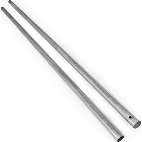 Juego de vara superior e inferior para cama elástica (Superior 111cm / Inferior 111cm (1 agujeros))
