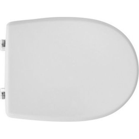 SEDILE WC PER ASTRA VASO GEMMA FORMA 6 Bianco - Cerniere A passanti