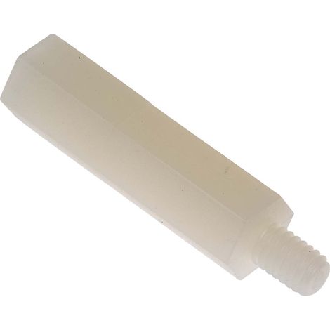 Entretoise filetée RS PRO, longueur 25mm, Mâle / Femelle, M4 x M4 ( Prix pour Paquet de 50 )