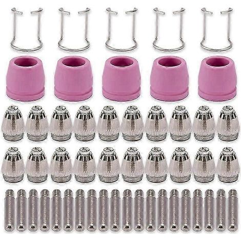 Kit de consommables pour découpeur plasma AG60 SG-55 WSD-60 : buses et embouts de torche. Accessoires pour découpeur plasma (1/5)
