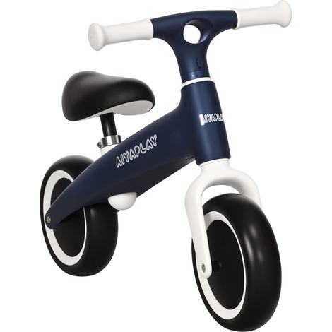 Draisienne vélo, pour enfant draisienne bébé siège réglable 2 roues sans pédales pour bébé 18-36 mois jusqu'à 25 kg bleu