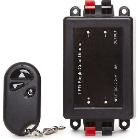 Dimmer Striscia LED Telecomando 12-24VDC ► 96/192W