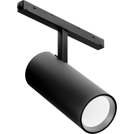Module Led 30W Gfa1511 Pour Rails 48V Noir Mat - 3000K 2287Lm - Orientable Et Magnétique - Gealuce (1/2)