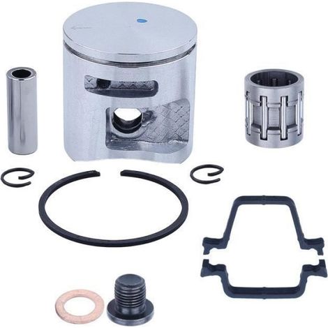 Piston - Broche - Palier - Pour Tronçonneuse Husqvarna 445 450 450E Jonsered CS2245 CS2250S - 44 mm - Kit Remplacement (1/4)