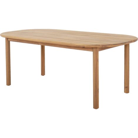 sweeek - Gartentisch aus Akazienholz für 6 Personen