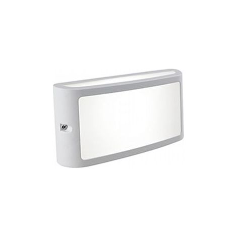 Applique Esterni Interni Alluminio Bianco Led 10 W 700 Lm 3000K Screen (1/4)