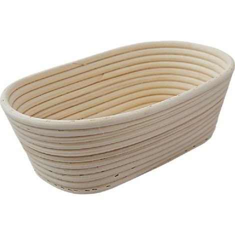 Panier de fermentation / moule à pain ovale 1kg - 170 x 260 x 95 mm - SCHNEIDER