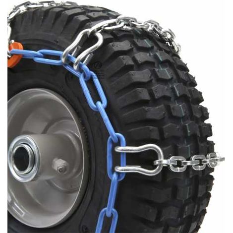 Chaîne à neige x2 pour tondeuse. 18 x 950 x 8 (1/5)