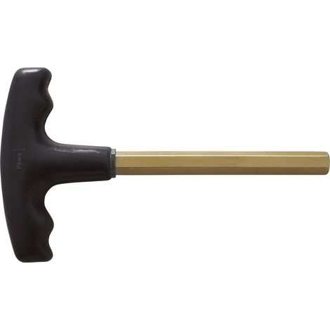 KS Tools BRONZEplus Innensechskant-Winkelstiftschlüssel mit T-Griff 3 mm