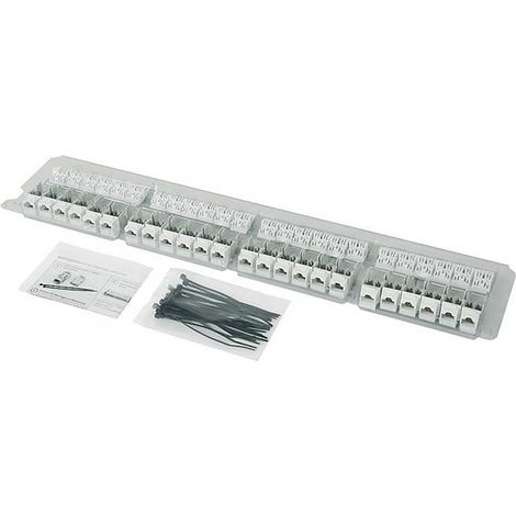 RJ femelle MJ-Modul K Class EA 500 T568A Telegärtner 100023232 RJ45 Boîtier femelle RJ45 blanc 24 pc