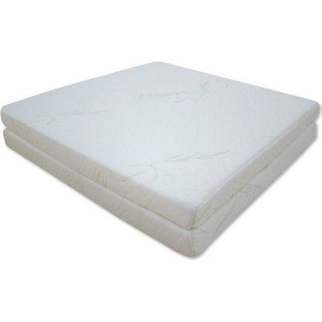 Matelas pliant en viscose Bambou 60x120